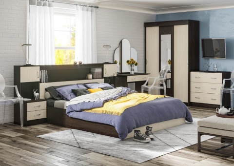 Спальный Гарнитур Баська /Разные Цвета