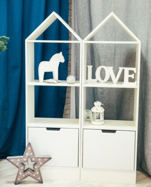 Стеллаж Сказка (Домик) Узкий