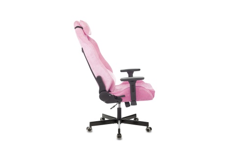 Кресло игровое Бюрократ Knight N1 розовое