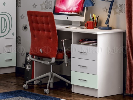 Стол Письменный Алфавит (Ш-1100 мм х Г-550 мм x В-750 мм)/Разные Цвета